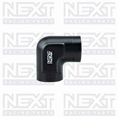 Adaptador 90º Fêmea para Fêmea NPT 1/8"