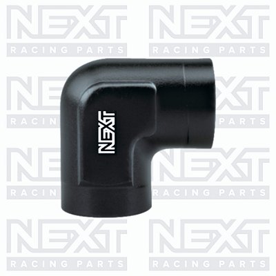 Adaptador 90º Fêmea para Fêmea NPT 3/8"