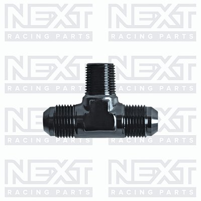 Divisor em T Entrada 1/4" NPT e Saídas Macho Cônico AN6