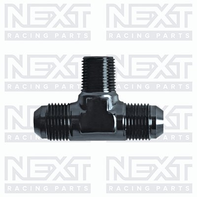 Divisor em T Entrada 3/8" NPT e Saídas Macho Cônico AN8