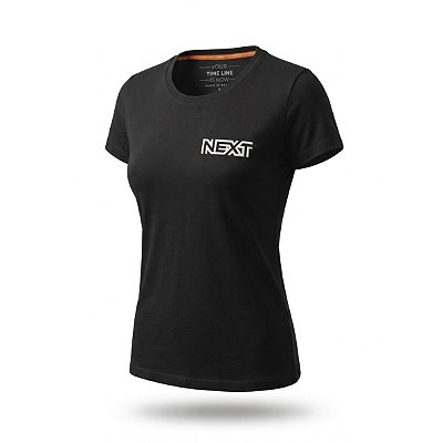Camiseta Feminina ( Baby Look ) NEXT - Tam. M - Preta