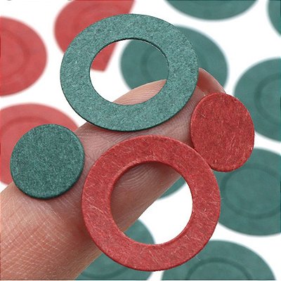 Adesivo Isolante Para Bateria Lítio 18650 100pcs Vermelho