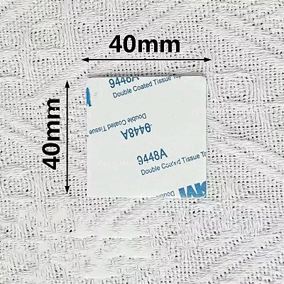 Fixadores Dupla Face 3M 1,5m Forte Aderência - Quadrado 4x4 cm