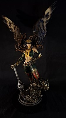ESTATUA MULHER GAVIÃO EM ESCALA 1:6 COM 55CM DE ALTURA FEITA EM IMPRESSÃO 3D FRETE GRATIS