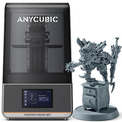 Impressora 3d Resina Uv Sla Anycubic Photon Mono M7 Cor Preto