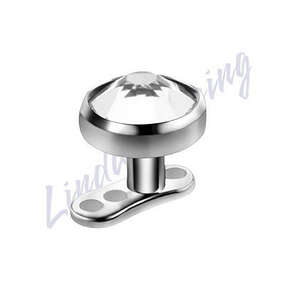 Microdermal Titânio Zircônia 3mm Com Ponta