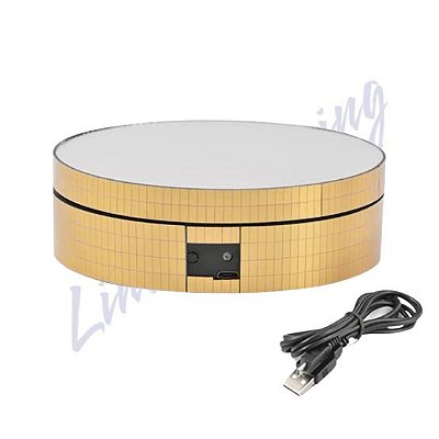 Expositor Giratório Dourado