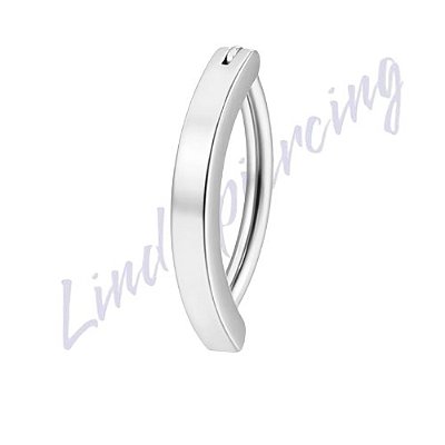 Argola Para Umbigo Titânio Lisa