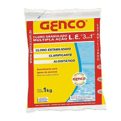 CLORO 3X1 1KG GENCO