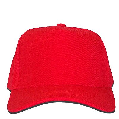 BONÉ VERMELHO BRIM