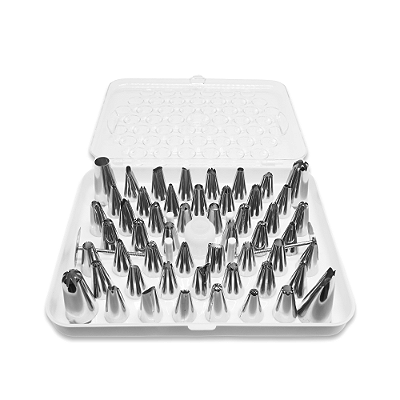 JOGO DE BICOS DE CONFEITAR 55 PEÇAS