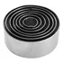 Aro liso jogo 7pç inox