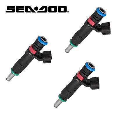 3 Bicos Injetores Jet Ski Sea Doo Gtx Gti Gts Rxt Wake Rxp