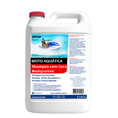 SHAMPOO COM CERA  BIODEGRADAVEL PARA JET SKI 5l
