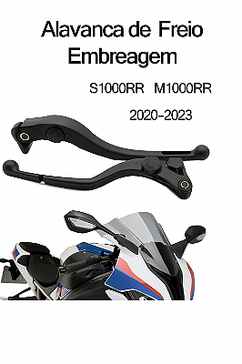 Par Manetes Bmw S1000rr 2020 21 22 23 24 25 Modelo Original