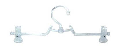 CABIDE ACRÍLICO BOUTIQUE GIRATÓRIO SAIA GROSSO COM PRESILHA TRANSPARENTE - PCT C/ 12