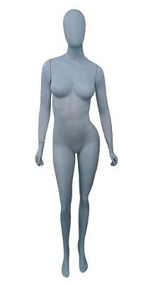 MANEQUIM DE FIBRA FEMININO FITNESS RETA CINZA NIKE