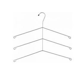 CABIDE CROMADO PARA CAMISA TRIPLO - PCT C/10