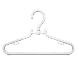 CABIDE PLÁSTICO BOUTIQUE GIRATÓRIO BRANCO - PCT C/100