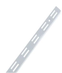 TRILHO DUPLO BRANCO - 2.00MT