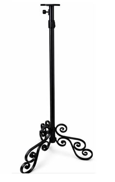 PEDESTAL VINTAGE PRETO PARA BUSTO