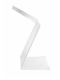 ACRÍLICO EXPOSITOR PARA CALÇADOS LINHA Z 10CM