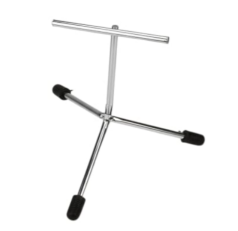 EXPOSITOR PARA CALÇADOS PÉ DE GALINHA 05CM CROMADO