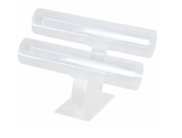 EXPOSITOR PORTA PULSEIRA DUPLO TRANSPARENTE