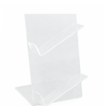 EXPOSITOR PORTA CARTEIRA DUPLO TRANSPARENTE