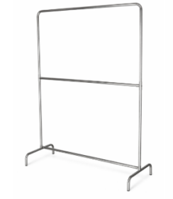 ARARA DESFILE 02 NÍVEIS CROMADA - 1.20MT