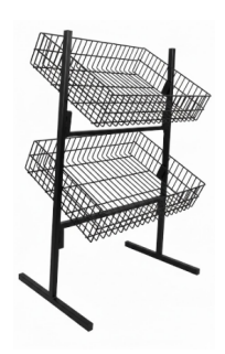 BANCA DE OFERTA DUPLA PRETA - 50X70