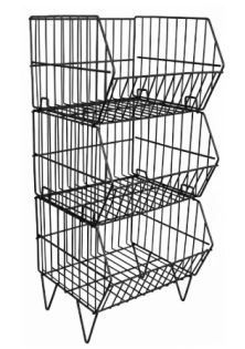 CESTO CONTAINER PRETO