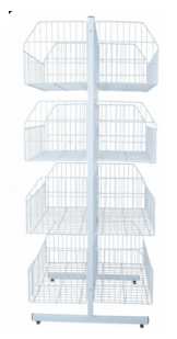 CESTO P4 DUPLO BRANCO