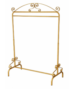 ARARA DESFILE VINTAGE DOBRÁVEL DOURADA - 1.20MT