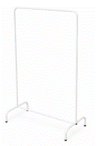 ARARA DESFILE SIMPLES DOBRÁVEL BRANCA - 1.50MT