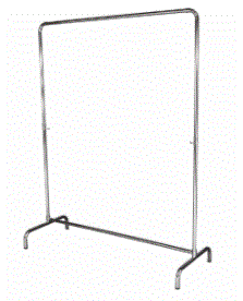 ARARA DESFILE SIMPLES DOBRÁVEL CROMADA - 1.20MT