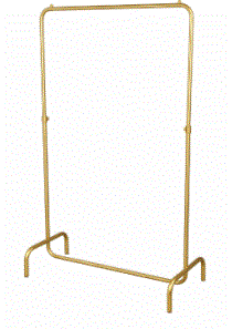 ARARA DESFILE SIMPLES DOURADA - 0.60CM