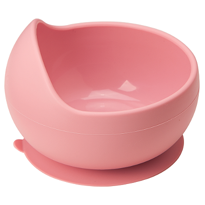 Bowl em Silicone com Ventosa - Rosa