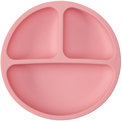 Pratinho em Silicone com Ventosa - Rosa