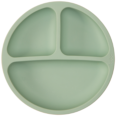 Pratinho em Silicone com Ventosa - Verde