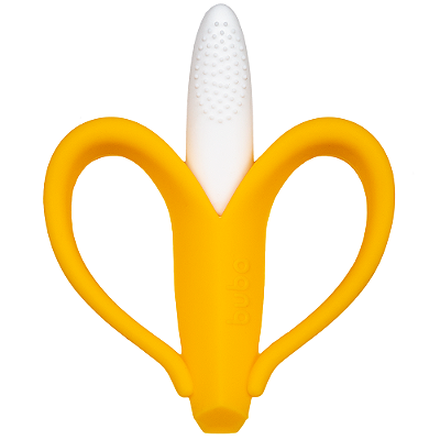 Massageador de Gengiva Banana - Amarela