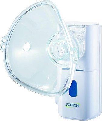 Nebulizador/Inalador de Rede Vibratoria NEBMESH2, Portátil, Branco - GTECH