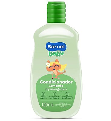 Condicionador Camomila, 120ml - Baruel Baby