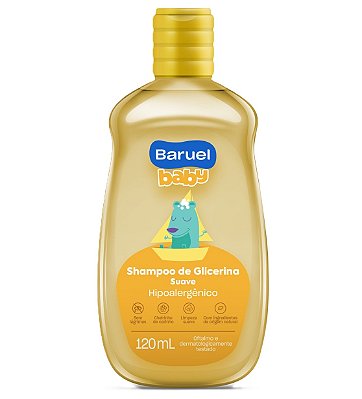 Shampoo Suave, 120ml - Baruel Baby
