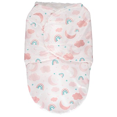 Saco de Dormir Super Soft Estampado, Rosa - Buba