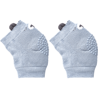 Joelheira Antiderrapante, Urso Azul - Buba