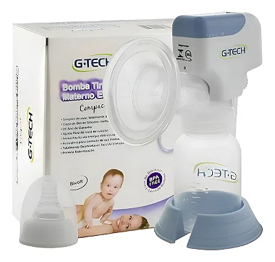 Bomba de Extração Tira Leite Elétrica Portátil - G-Tech