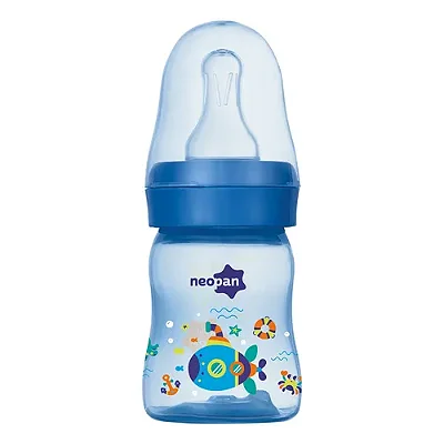 Mamadeira Criativa, 70ml, Azul - Neopan