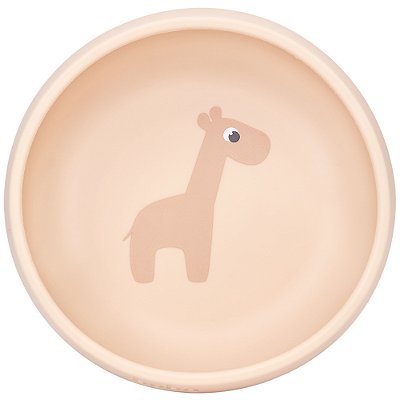 Bowl em Silicone com Ventosa Bege, Cloudy - Buba