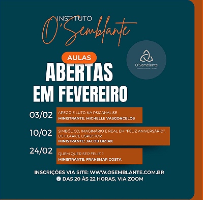 Aulas Abertas - Fevereiro 2026